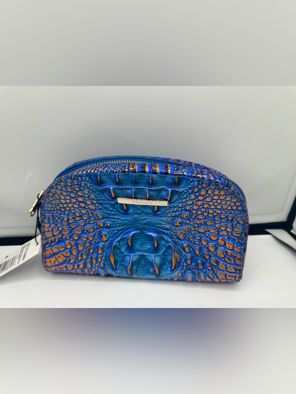 Brahmin  Dany deep azure cosmetics Case